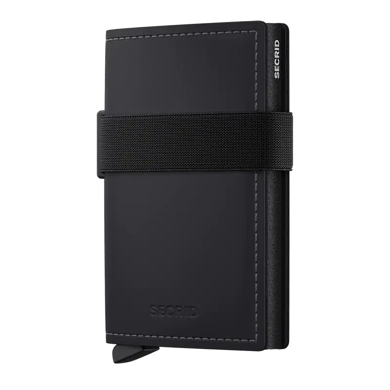 Secrid Bandwallet Matte Black-Black Secrid Bandwallet Matte Black-Black