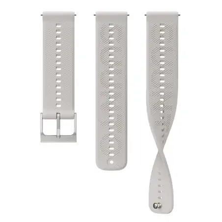 Suunto 22mm Athletic 6 Silicone Strap Feather Gray S/M