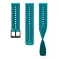 Suunto 22mm Athletic 6 Silicone Strap Wave Blue S/M