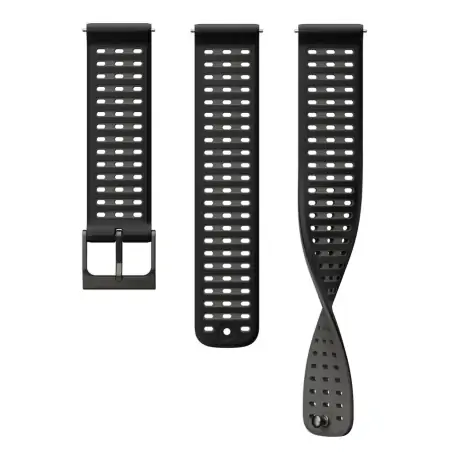 Suunto 22mm Athletic 9 Silicone Strap Black