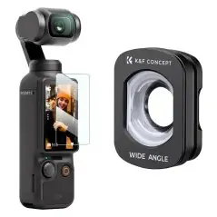 KampF Concept KF012612 Magnetic WideAngle Filter and Screen protector for DJI Osmo Pocket 3