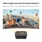 KampF Concept KF012612 Magnetic WideAngle Filter and Screen protector for DJI Osmo Pocket 3
