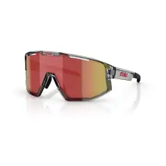 Bliz Vision Transparent Dark Grey - Red