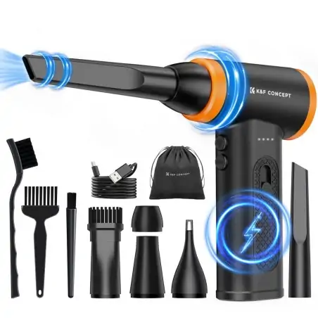 KampF Concept KF08050V1 Electric Compressed Air Duster 120000 RPM