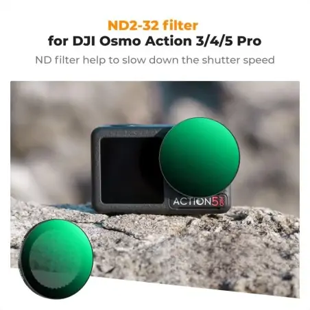 KampF Concept KF012752 Variable ND232 Filter Για DJI Osmo Action 5 ProOsmo Action 4Osmo Action 3