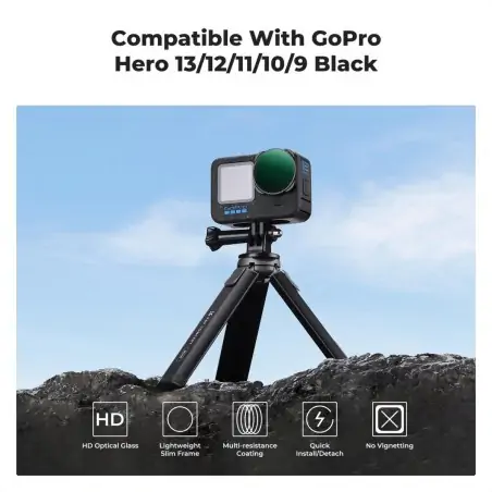 KampF Concept KF011870 Variable ND232 Filter Για GoPro Hero 131211109