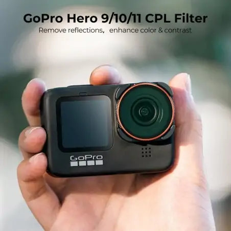 KampF Concept KF012336 CPL Circular Polarizer Filter Για GOPRO Hero 910111213