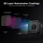 KampF Concept KF012335 Nanox UV Φίλτρο Προστασίας Για GOPRO Hero 910111213 KampF Concept KF012335 Nanox UV Φίλτρο Προστασίας Για GOPRO Hero 910111213
