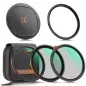 KampF Concept SKU2498 72mm Magnetic Filter Kit CPL ND232 Black Mist 14 Filter Set Magnetic Adapter Ring amp Lens Cap KampF Concept SKU2498 72mm Magnetic Filter Kit CPL ND232 Black Mist 14 Filter Set Magnetic Adapter Ring amp Lens Cap