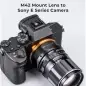 M42 Lens to Sony E Camera Mount Adapter Manual Focus KF06435 M42 Lens to Sony E Camera Mount Adapter Manual Focus KF06435