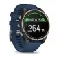 Garmin Quatix 8 Pro 47mm AMOLED Sapphire Titanium with Captain Blue - 24 Ιnterest free installments Garmin Quatix 8 Pro 47mm AMOLED Sapphire Titanium with Captain Blue - 24 Ιnterest free installments