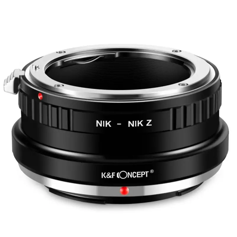 KampF Concept Nikon F Mount Lens to Nikon Z Camera Mount Adapter KF06372 KampF Concept Nikon F Mount Lens to Nikon Z Camera Mount Adapter KF06372