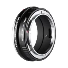 KampF Concept Canon FD Lens to EOS R Camera Mount Adapter Manual focus KF06378