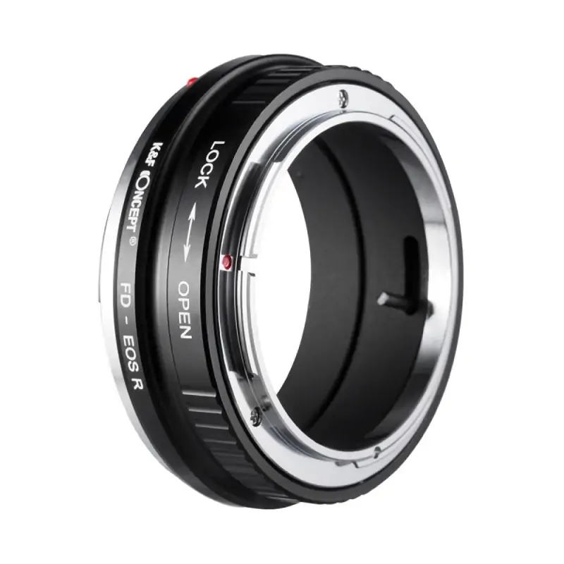 KampF Concept Canon FD Lens to EOS R Camera Mount Adapter Manual focus KF06378 KampF Concept Canon FD Lens to EOS R Camera Mount Adapter Manual focus KF06378
