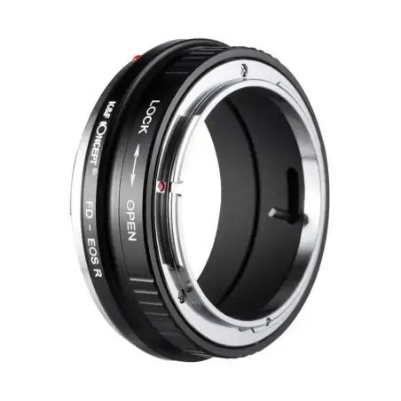 KampF Concept Canon FD Lens to EOS R Camera Mount Adapter Manual focus KF06378