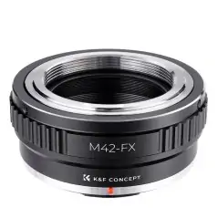 KampF Concept M42 Lens to Fujifilm FX Camera Mount Adapter Manual Focus KF06058