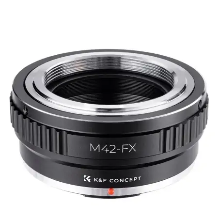 KampF Concept M42 Lens to Fujifilm FX Camera Mount Adapter Manual Focus KF06058