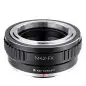 KampF Concept M42 Lens to Fujifilm FX Camera Mount Adapter Manual Focus KF06058 KampF Concept M42 Lens to Fujifilm FX Camera Mount Adapter Manual Focus KF06058