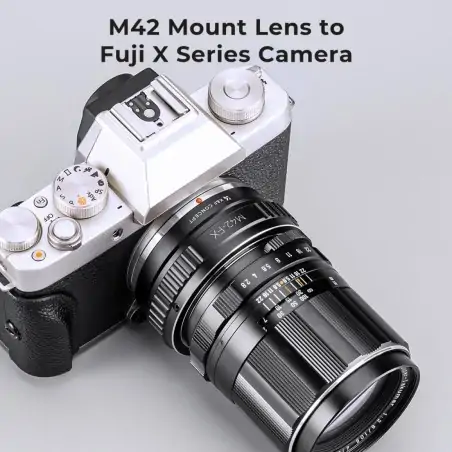 KampF Concept M42 Lens to Fujifilm FX Camera Mount Adapter Manual Focus KF06058
