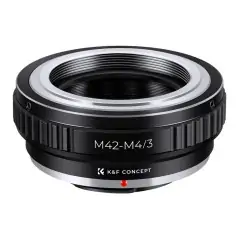 KampF Concept M42 Lens to M43 Camera Mount Adapter Manual Focus KF06076