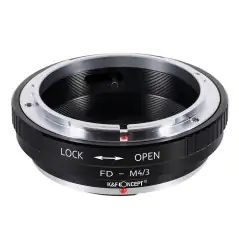 KampF Concept Canon FD Lens to M43 Camera Mount Adapter Manual focus KF06091