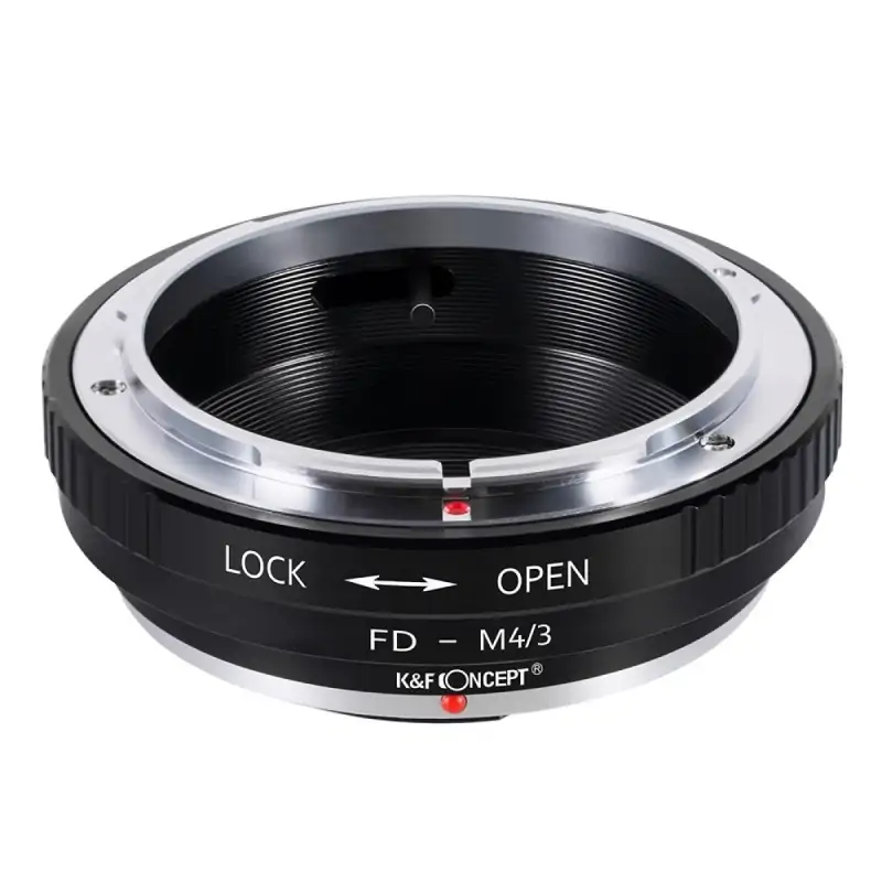 KampF Concept Canon FD Lens to M43 Camera Mount Adapter Manual focus KF06091