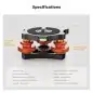 KampF Concept KF31104 Tripod Leveling Base KampF Concept KF31104 Tripod Leveling Base