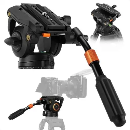 KampF Concept BV40 Video Fluid Tripod Head KF31124