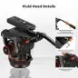 KampF Concept BV60 Pro Video Fluid Tripod Head KF31126 KampF Concept BV60 Pro Video Fluid Tripod Head KF31126