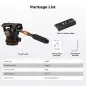 KampF Concept BV60 Pro Video Fluid Tripod Head KF31126 KampF Concept BV60 Pro Video Fluid Tripod Head KF31126