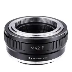 KampF Concept M42 Lens to Sony E Camera Mount Adapter Manual Focus KF06067
