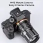 KampF Concept M42 Lens to Sony E Camera Mount Adapter Manual Focus KF06067
