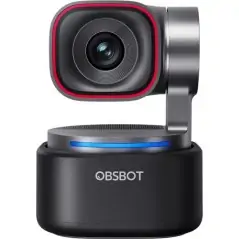 OBSBOT Tiny 3 AIPowered Spatial Audio PTZ 4K Webcam