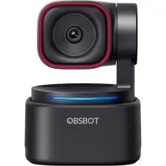 OBSBOT Tiny 3 Lite AIPowered Spatial Audio PTZ 4K Webcam
