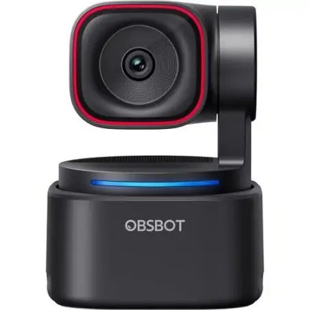 OBSBOT Tiny 3 Lite AIPowered Spatial Audio PTZ 4K Webcam