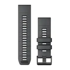 Garmin Quickfit 26 silicone slate grey and black