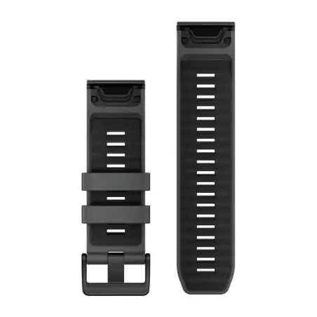 Garmin Quickfit 26 silicone slate grey and black