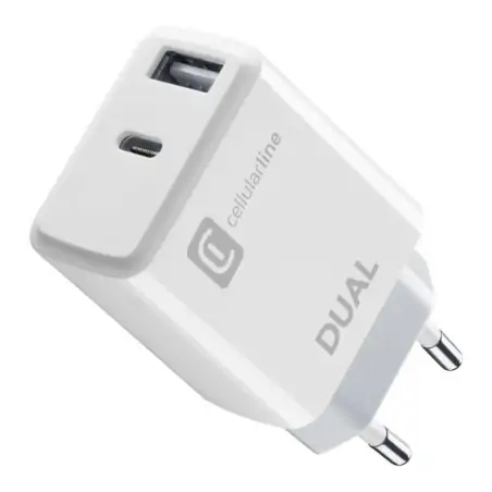 Cellularline Multiport Charger Dual Ports