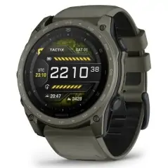 Garmin Tactix 8 Amoled 51mm Cerakote Olive - 24 άτοκες δόσεις