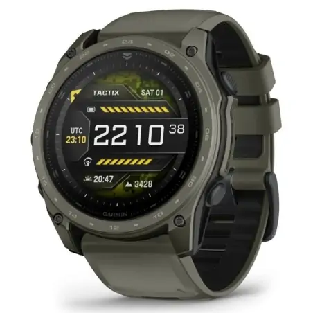 Garmin Tactix 8 Amoled 51mm Cerakote Olive - 24 interest free installments