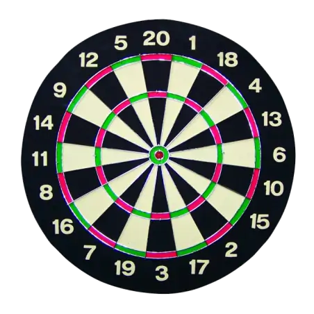 BULL'S DART TARGET Windsor Paper Dartboard