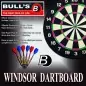 BULL'S DART TARGET Windsor Paper Dartboard