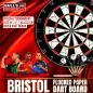 ΣΤΟΧΟΣ DART BULL'S Bristol Flocked Paper Dart Board ΣΤΟΧΟΣ DART BULL'S Bristol Flocked Paper Dart Board
