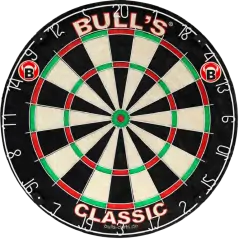BULL'S DART TARGET Classic Bristle Dart Board