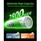 EBL AA NiMH Επαναφορτιζόμενες Μπαταρίες 2800mAh 12V 4τμχ EBL AA NiMH Επαναφορτιζόμενες Μπαταρίες 2800mAh 12V 4τμχ