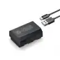 Powerextra NPFZ100 2500mAh Battery With TypeC Fast Charging Compatible with Sony