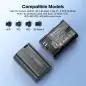 Powerextra LPE6NH 2950mAh Battery With TypeC Fast Charging Compatible with Canon Powerextra LPE6NH 2950mAh Battery With TypeC Fast Charging Compatible with Canon