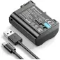 Powerextra ENEL15C 2400mAh Battery With TypeC Fast Charging Compatible with Nikon