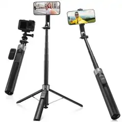 KampF Concept MS52 Magnetic Selfie Stick Τρίποδο με Τηλεχειριστήριο KF150015 