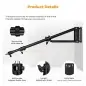 KampF Concept KF34048 Wall Mounting Boom Arm 130cm KampF Concept KF34048 Wall Mounting Boom Arm 130cm